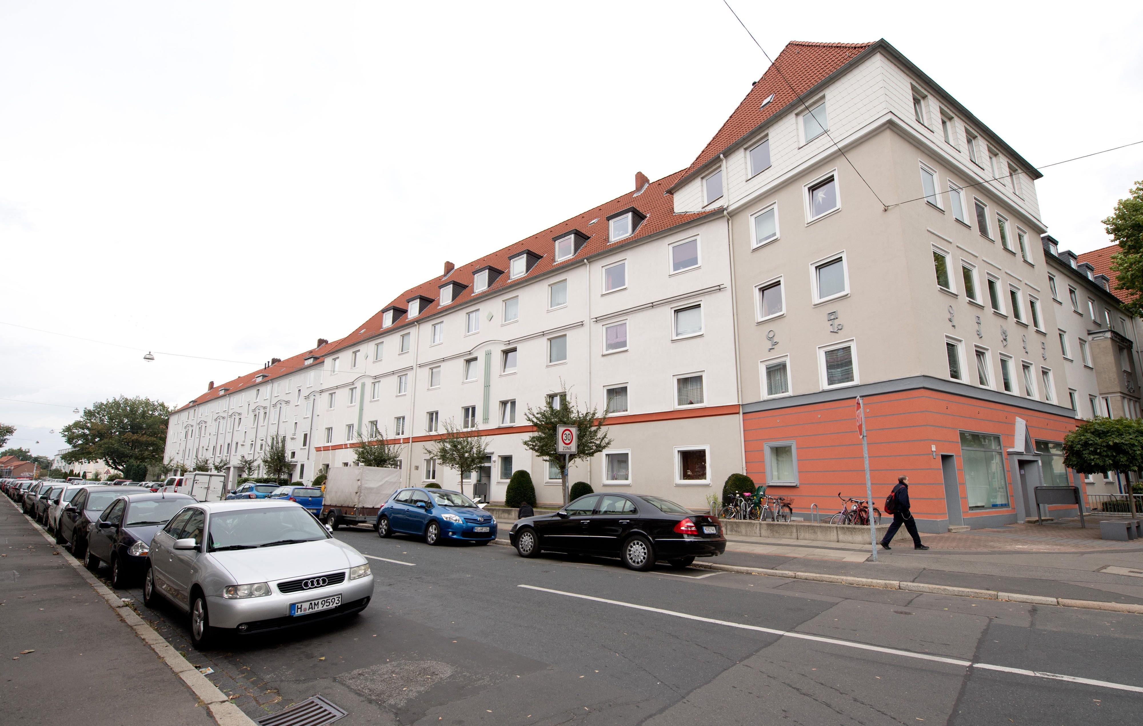 Das Mehrfamilienhaus im Stadtteil Vahrenwald in Hannover