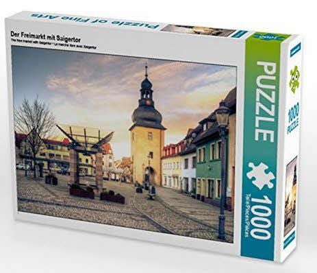So sieht das Puzzle „Freimarkt mit Saigertor“aus.