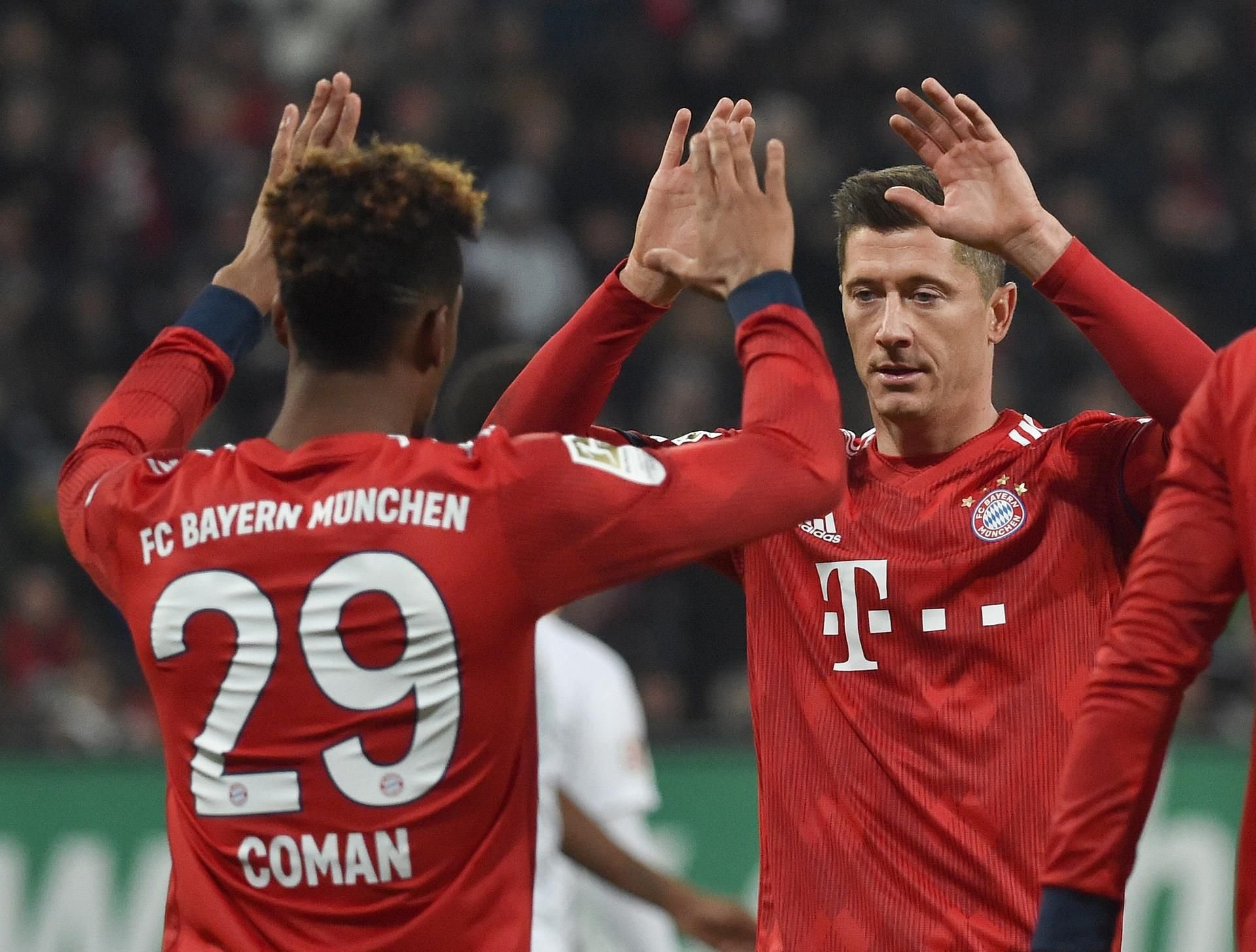 Kingsley Coman und Robert Lewandowski zählen beim FC Bayern in dieser Saison zu den Leistungsträgern.