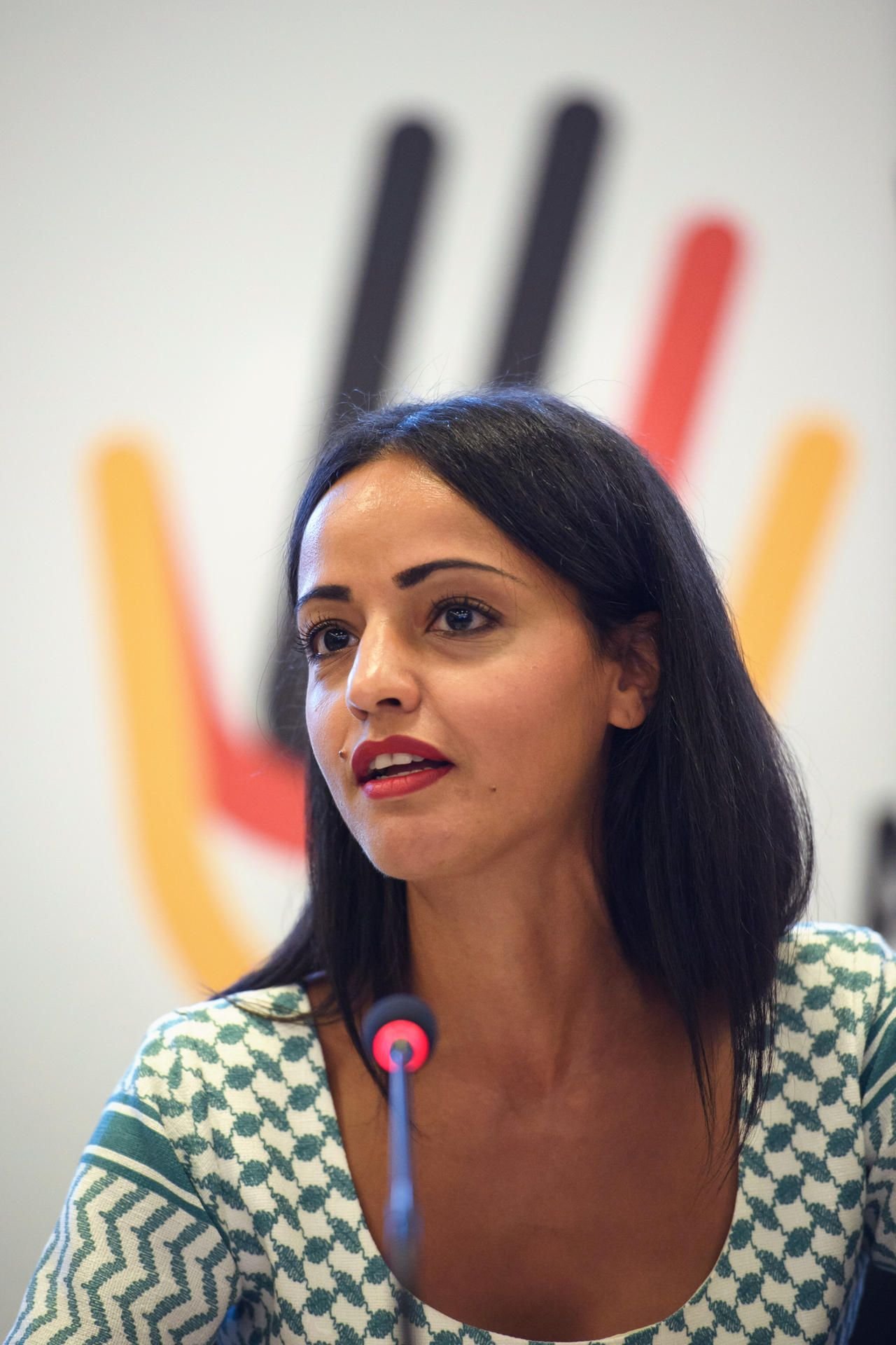 Sawsan Chebli (SPD), Staatssekretärin für Bürgerschaftliches Engagement und Internationales.