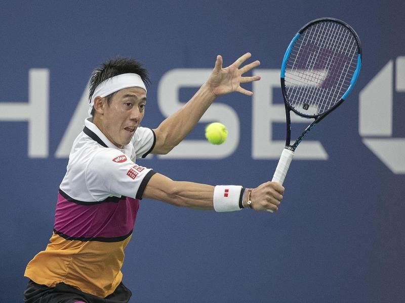 Der 30 Jahre alte japanische Tennisprofi Kei Nishikori ist positiv auf das Coronavirus getestet worden. Foto: Javier Rojas/Prensa Internacional via ZUMA/dpa/Archivbild