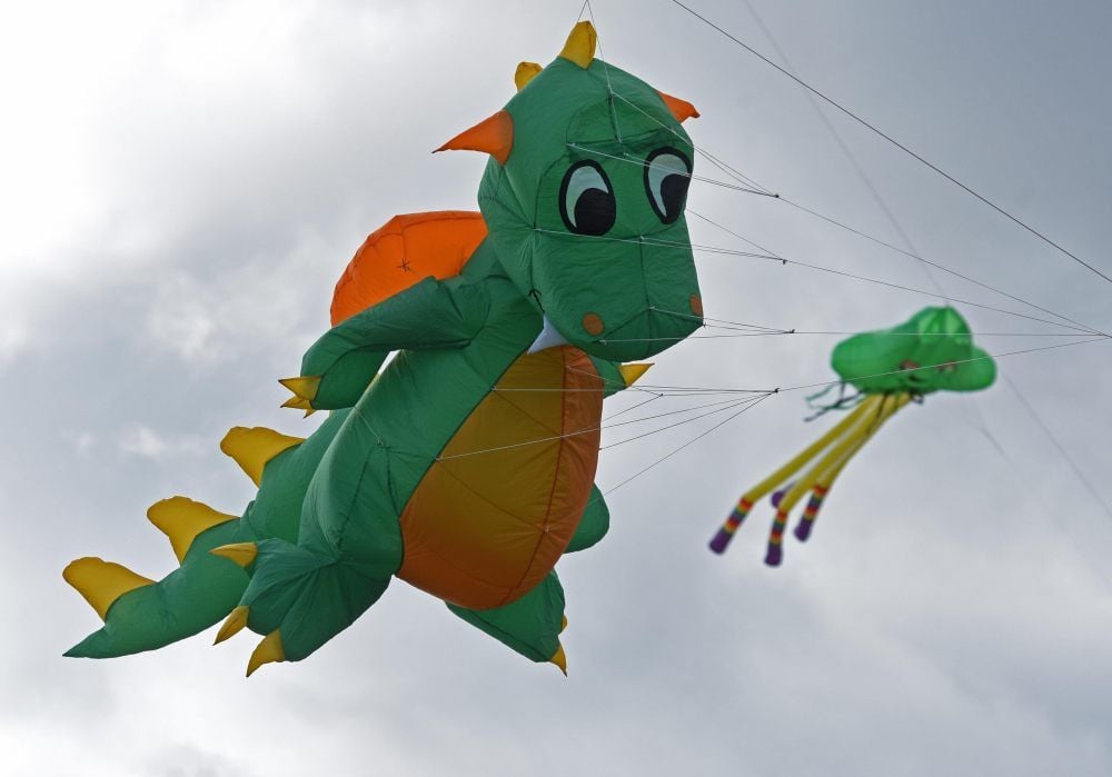 Auch Dinosaurier gingen in die Luft.