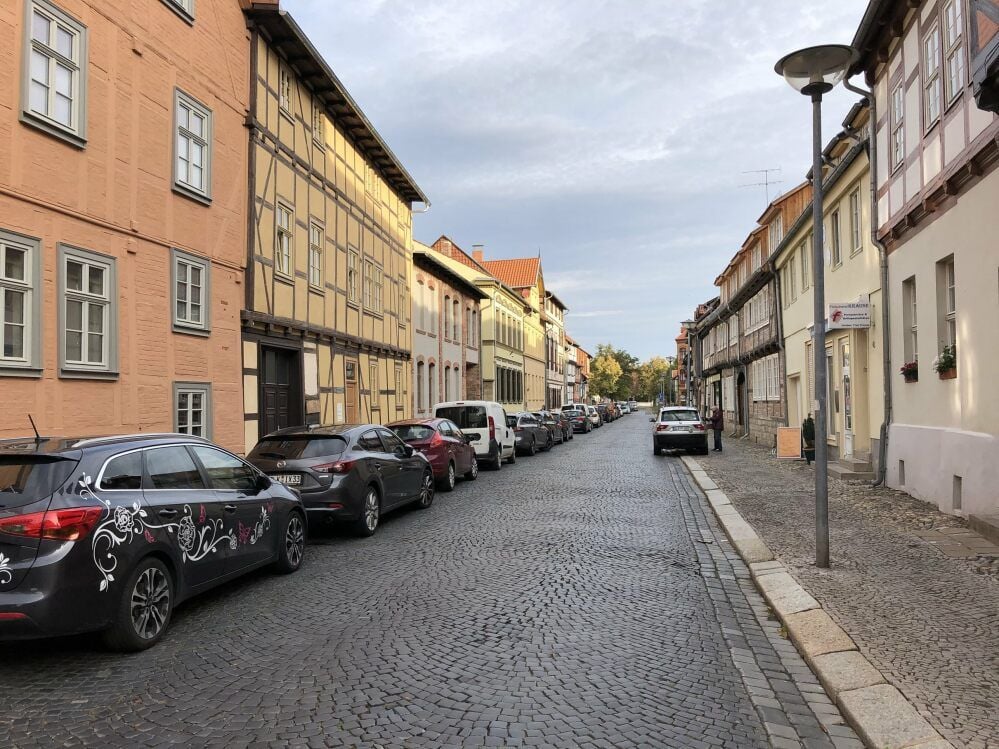 Die Reichenstraße in Quedlinburg wird ausgebaut. Die Arbeiten sollen im November starten.
