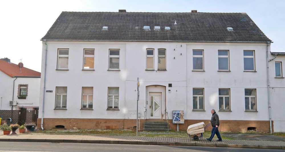 Blick auf die PGH in Bennstedt