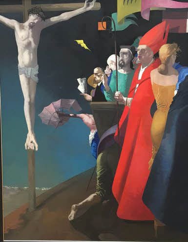 Arno Rink: „Kreuzigung“, 2000, in Privatbesitz