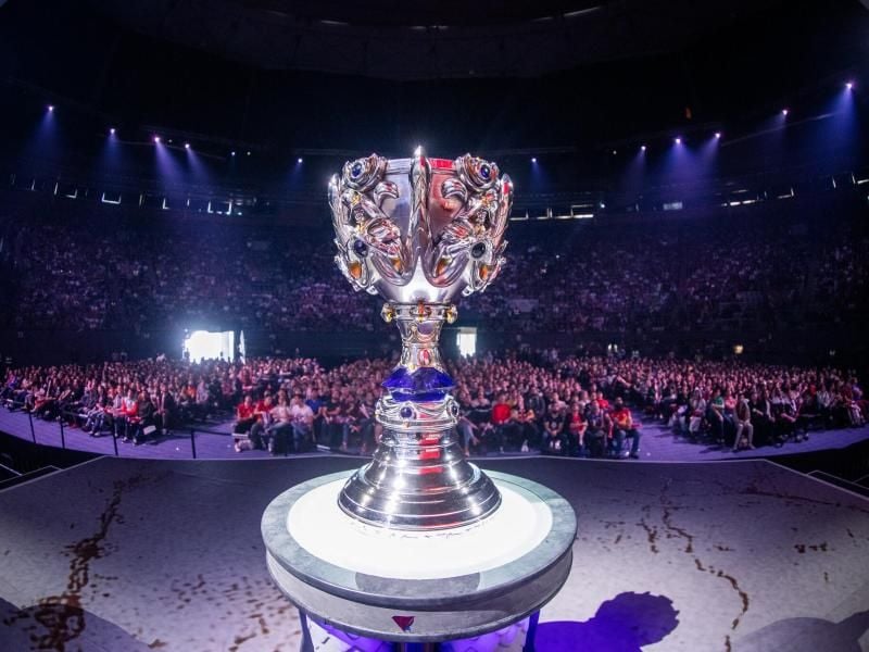Die LoL-Weltmeisterschaft findet dieses Jahr unter strengen Hygienevorgaben in Shanghai statt. Foto: Riot Games/dpa