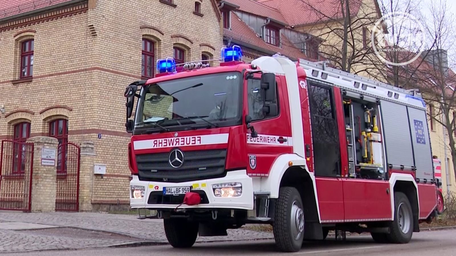 Feuerwehreinsatz an der Grundschule Büschdorf