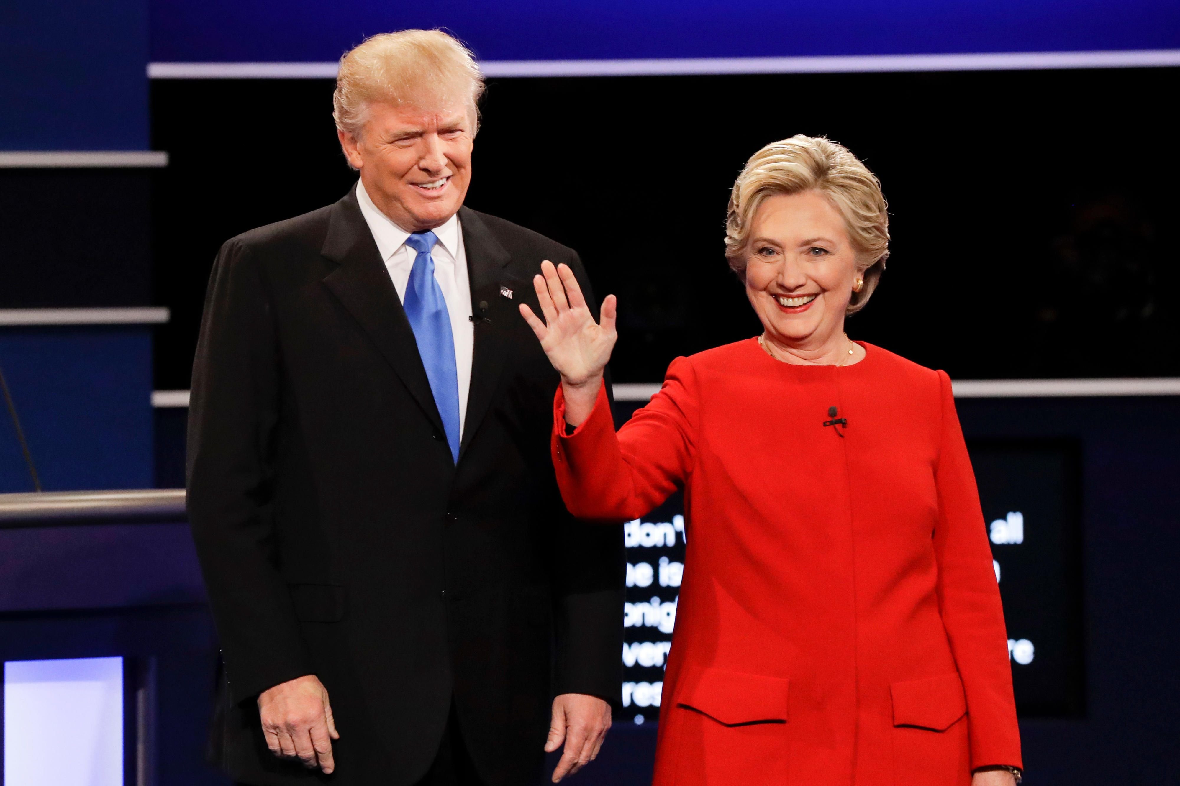 Donald Trump und Hillary Clinton liefern sich ein enges Rennen um die US-Präsidentschaft.