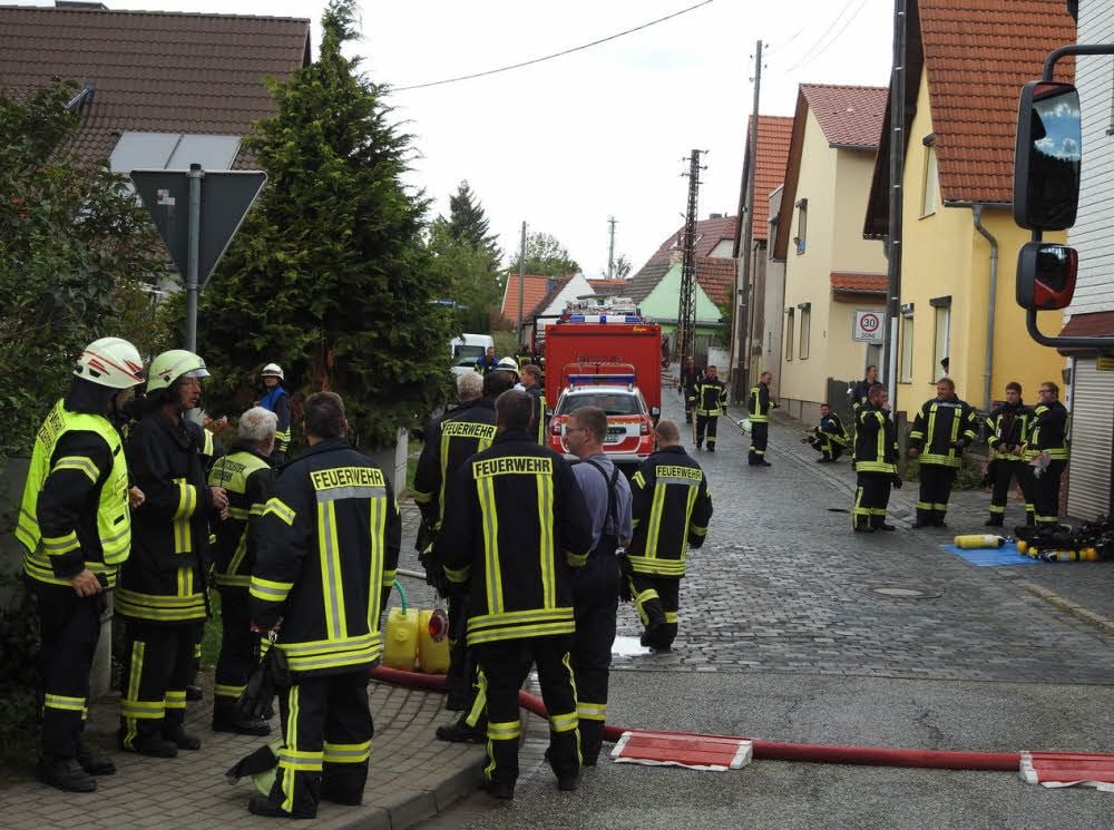 Ein Wohnhaus in Blankenheim hat am Samstagmittag gebrannt.