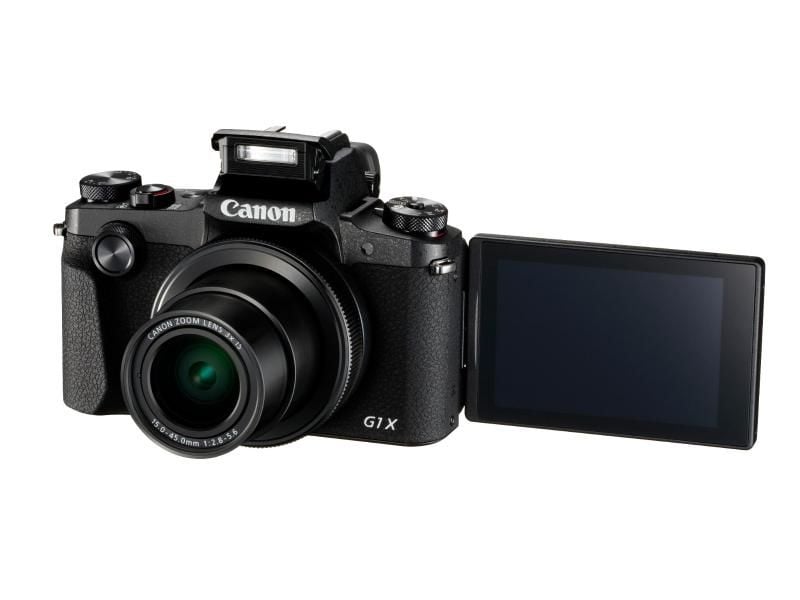 Mit 400 Gramm ist die Canon G1 X Mark III (1200 Euro) sehr leicht. Allerdings lässt sich das Objektiv nicht wechseln. Foto: Canon/dpa-tmn