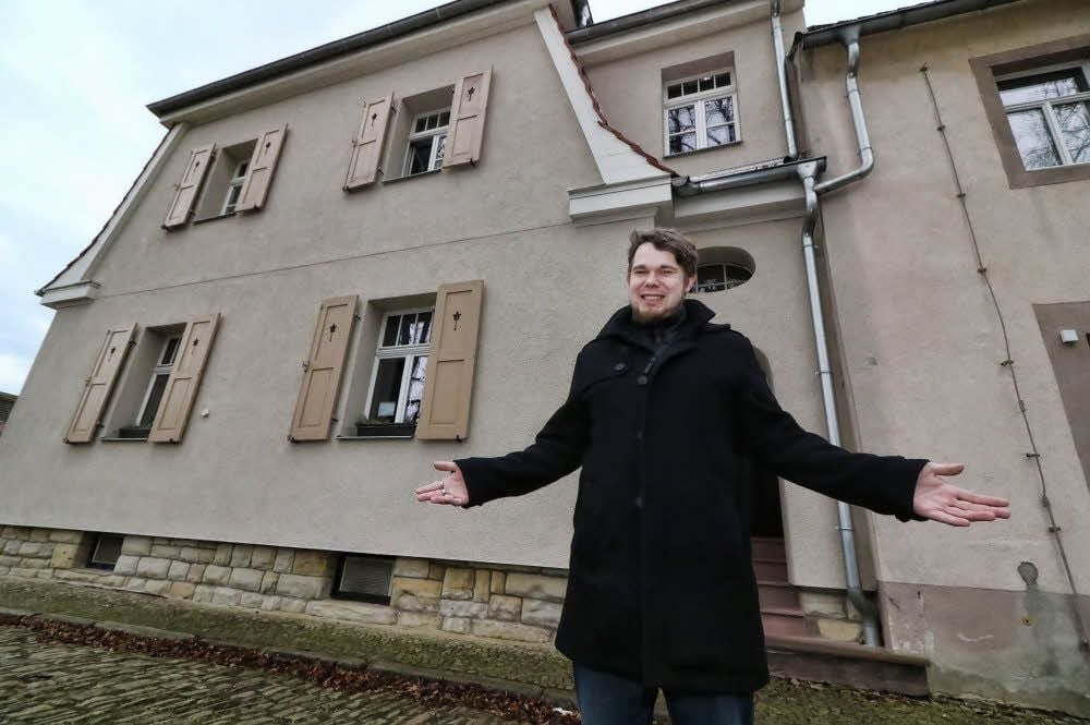 Martin Weber ist seit einem Jahr Pfarrer in Allstedt.