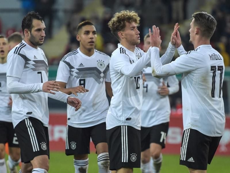 Die deutsche U21-Auswahl überzeugte gegen die Niederlande. Foto: Silas Stein