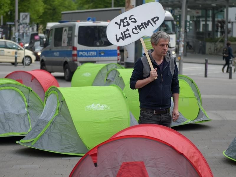 Zu dem Gipfel werden Zehntausende Demonstranten erwartet. Foto: Axel Heimken/Archiv