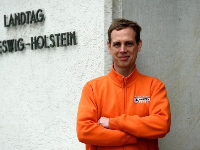 Patrick Breyer, Fraktionsvorsitzender der Piraten-Partei. Carsten Rehder/Archiv Foto: Carsten Rehder