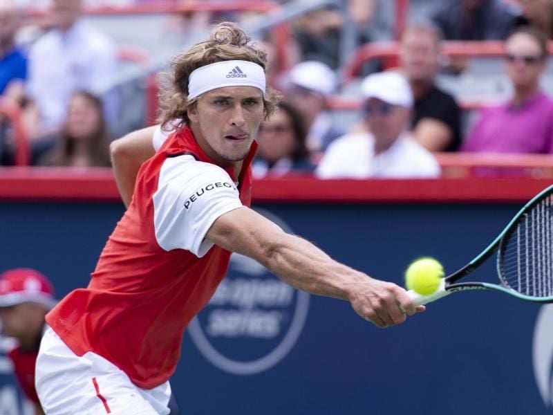 Erwischte ein einfaches Auftaktlos bei den US Open: Alexander Zverev. Foto: Paul Chiasson/The Canadian Press