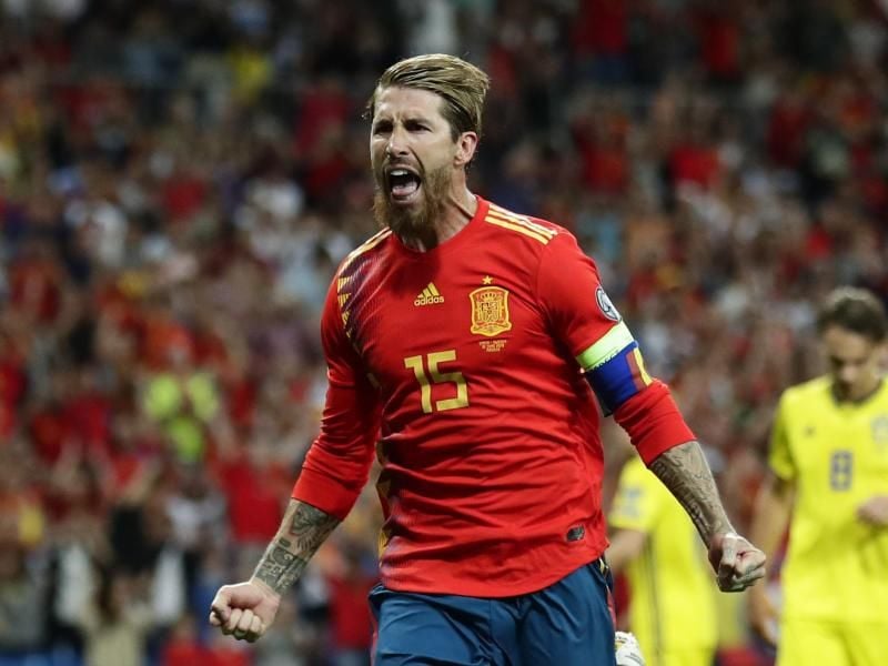 Sergio Ramos erzielte das 1:0 per Elfmeter. Foto: Manu Fernandez/AP