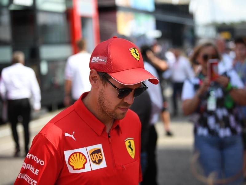 Sebastian Vettel hatte sich für das Heimrennen eine bessere Ausgangslage erhofft. Foto: Sebastian Gollnow