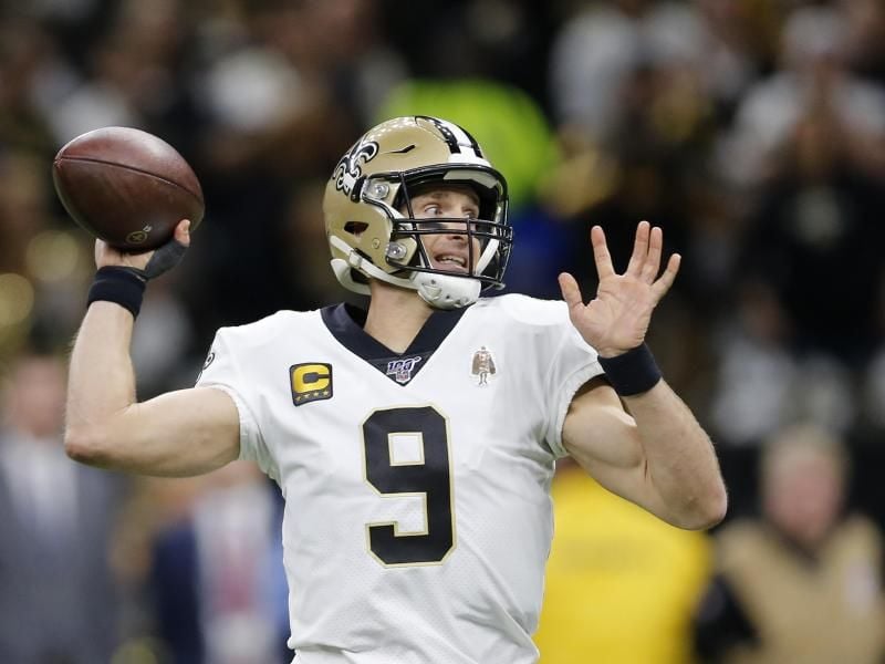 Spendet für gute Zwecke: Drew Brees. Foto: Brett Duke/AP/dpa