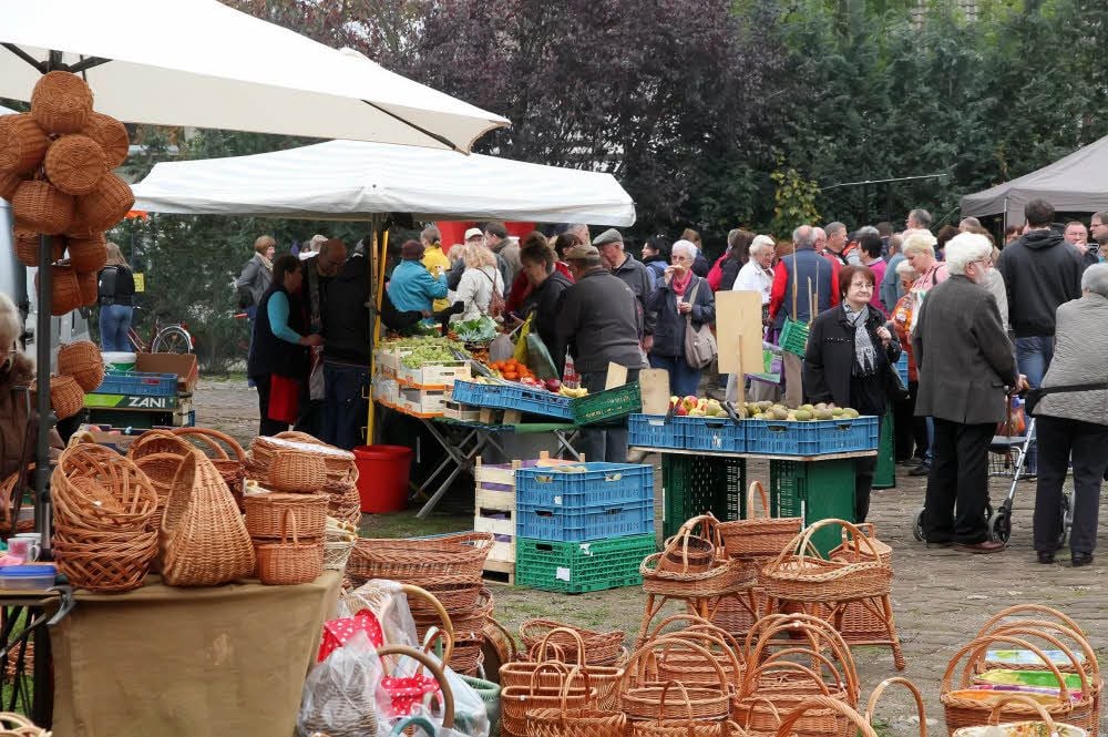 Es ist wieder Markttag in Kelbra.
