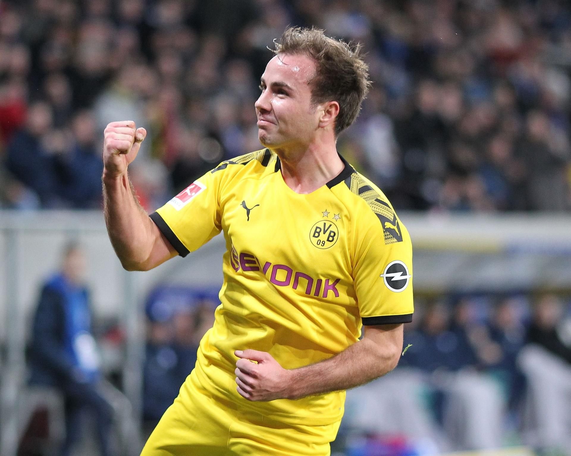Mario Götze im BVB-Dress.