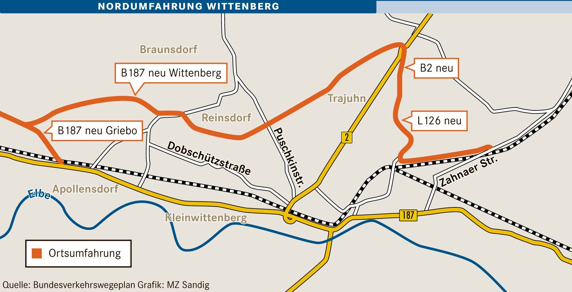 So soll die Nordumfahrung aussehen.