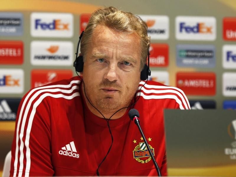 Mike Büskens wurde bei Rapid Wien entlassen. Foto: Miguel Tona