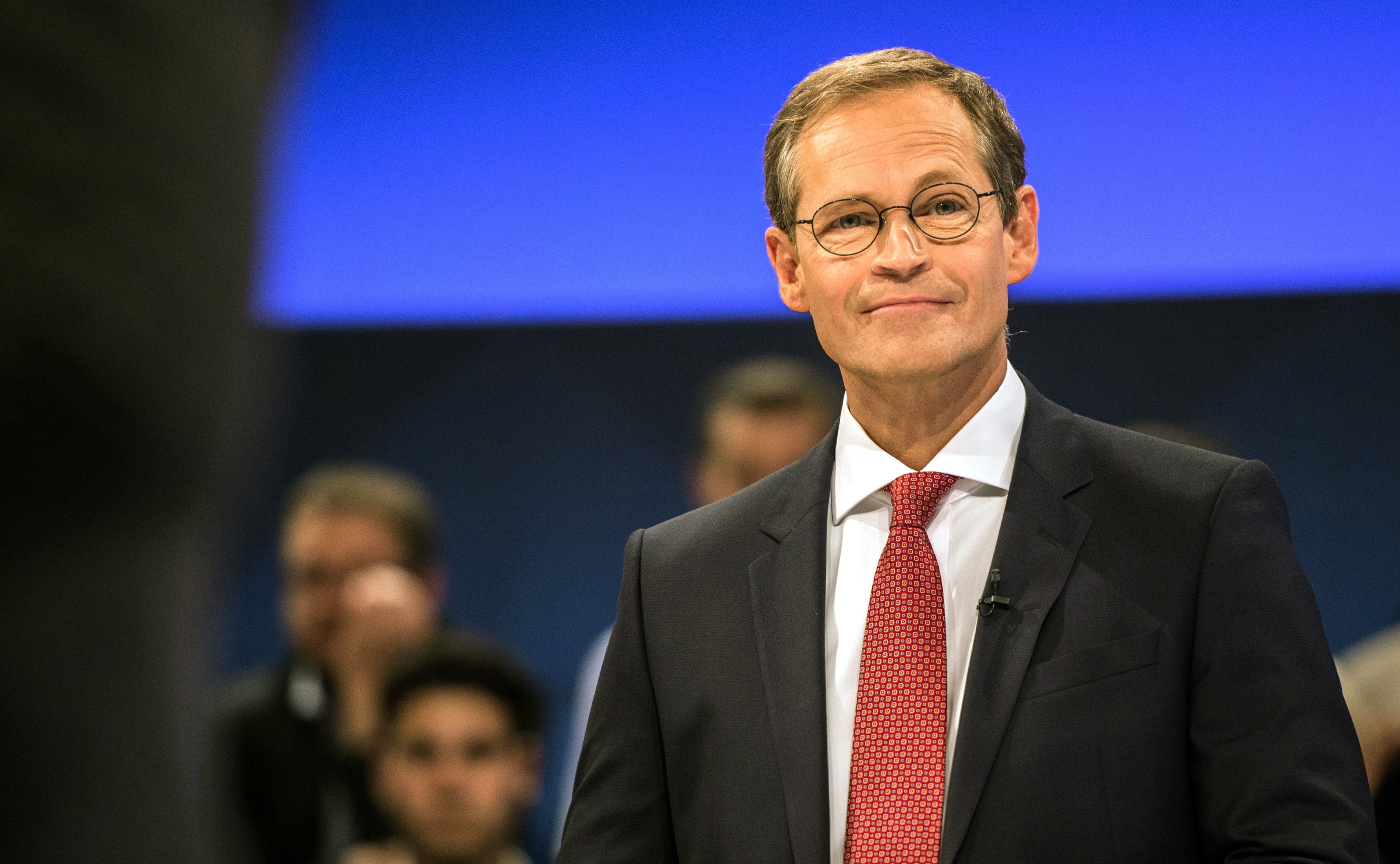 Der Regierende Bürgermeister und SPD-Spitzenkandidat Michael Müller