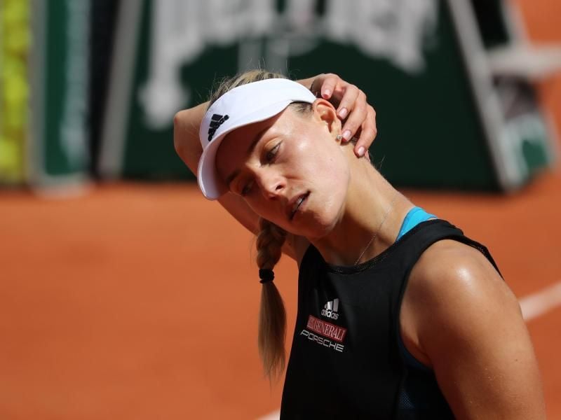 Steht nach dem Sieg über Maria Scharapowa im Viertelfinale von Mallorca: Angelique Kerber. Foto: Judith White/ZUMA Wire
