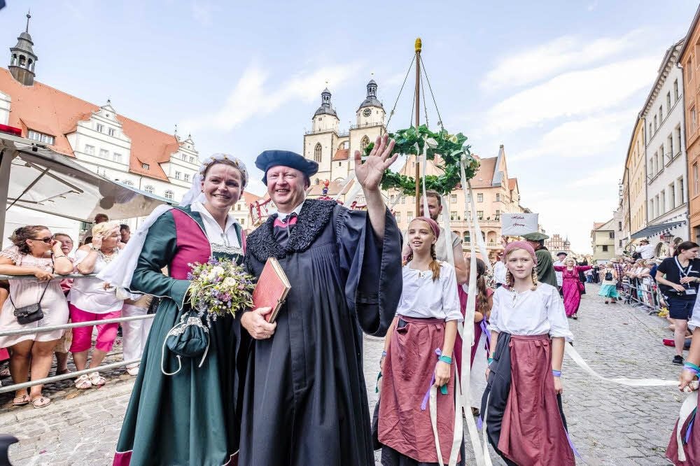 25. Stadtfest Luthers Hochzeit: 25. Stadtfest Luthers Hochzeit
