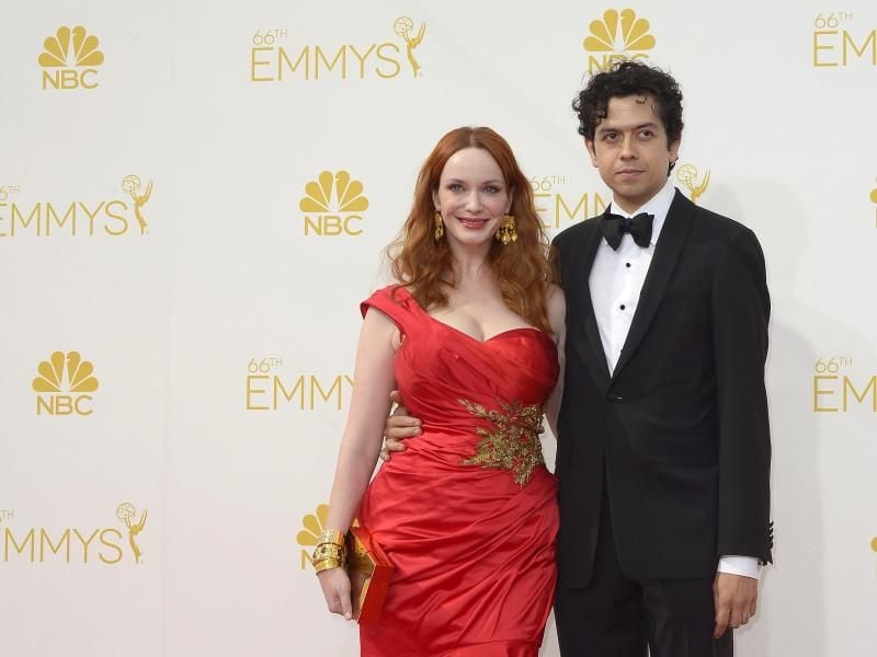 Ihre Liebe hat nicht gehalten: Christina Hendricks und Geoffrey Arend. Foto: Paul Buck/epa/dpa
