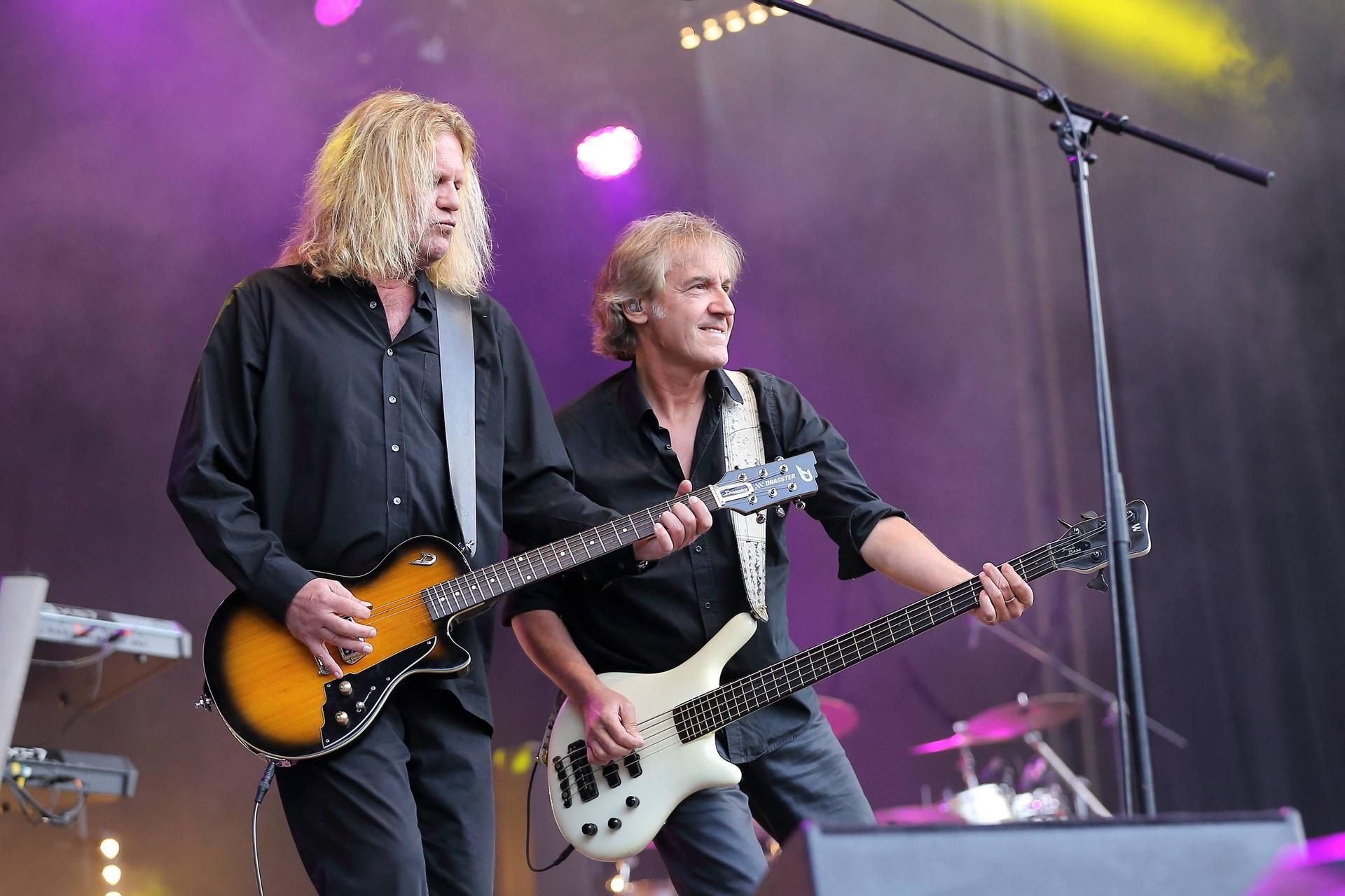 Aron Strobel (li.) und Michael Micha Kunzi von der Band Münchener Freiheit