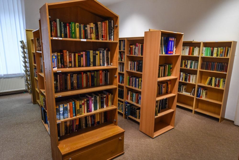 Neuer Standort, alte Bücher: die Schafstädter Bibliothek.