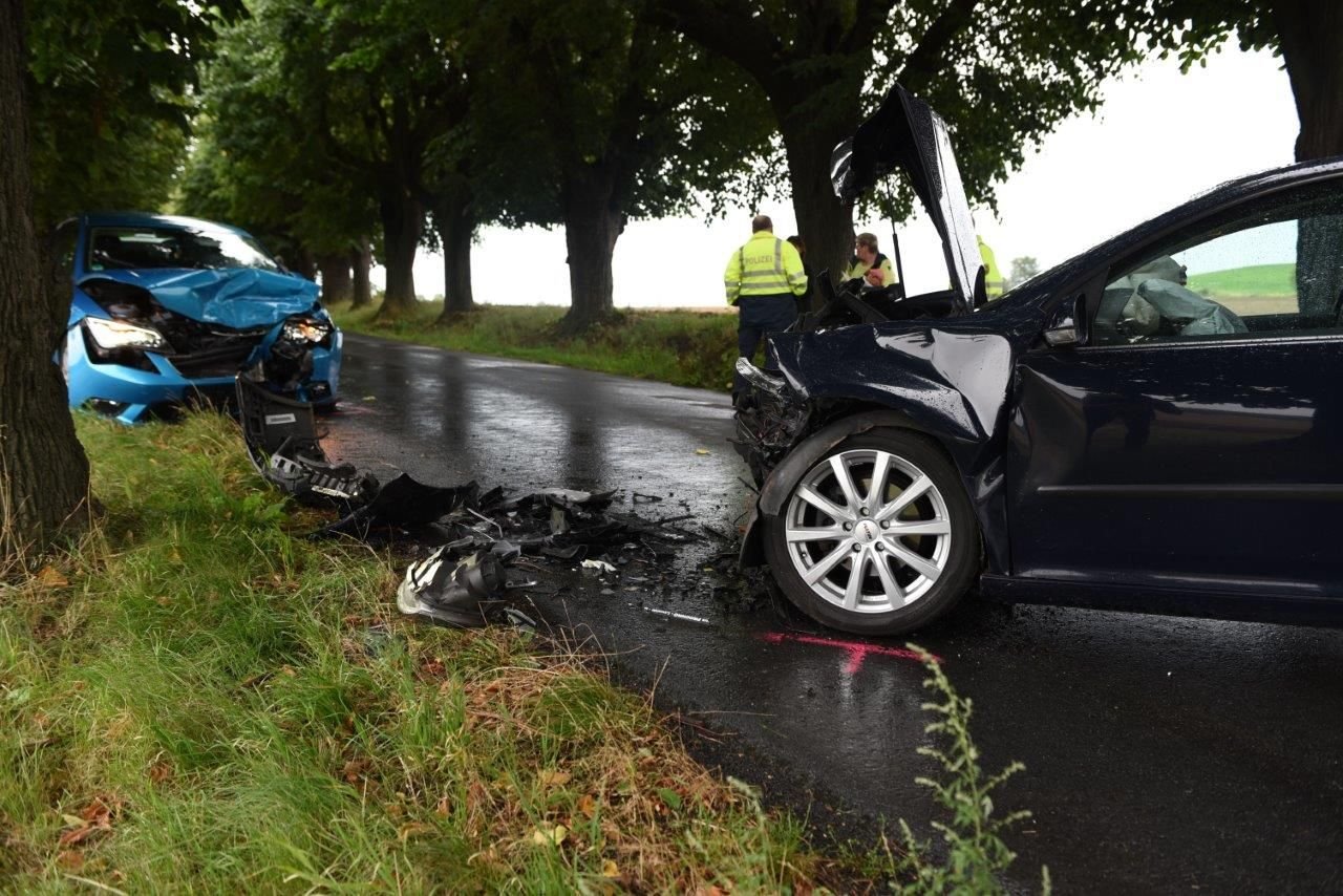 Bei Großhennersdorf ist es am Montag zu einem schweren Unfall gekommen.