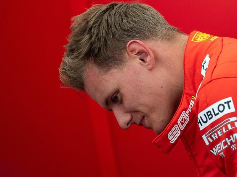 Trauert um Anthoine Hubert: Mick Schumacher. Foto: Sebastian Gollnow