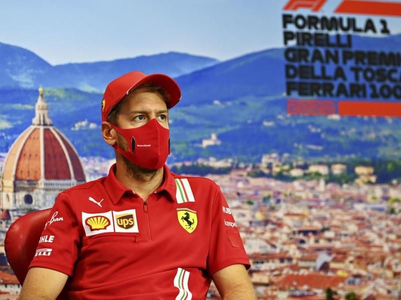 Fährt ab 2021 für Aston Martin: Sebastian Vettel. Foto: Clive Mason/GETTY POOL/AP/dpa