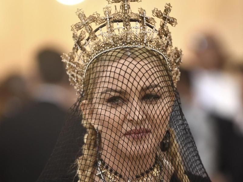 Bei dem Song „Medellín” hat Madonna mit dem kolumbianischen Sänger Maluma zusammengearbeitet. Foto: Evan Agostini