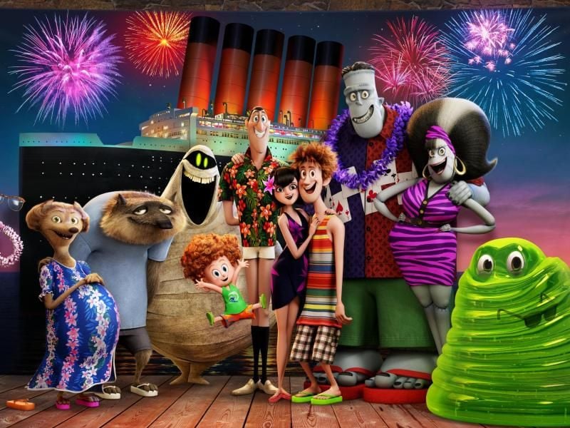 Das Drac Pack in einer Szene des Films "Hotel Transsilvanien 3 - Ein Monster Urlaub". Foto: Sony Pictures