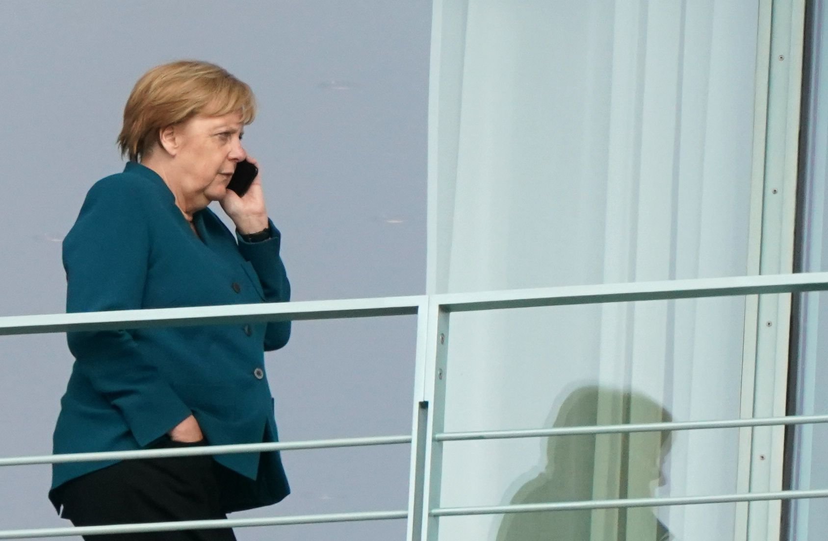 Bundeskanzlerin Angela Merkel beim Klimagipfel
