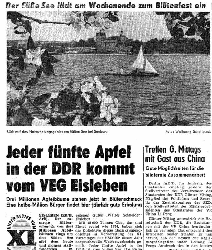 So berichtete die Freiheit am 18. Mai 1985.