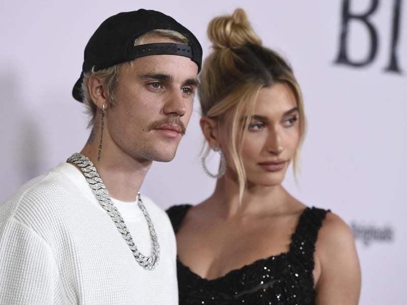 Justin Bieber und Hailey Baldwin stellen die Dokuserie „Seasons” in Los Angeles vor. Foto: Jordan Strauss/Invision/AP/dpa