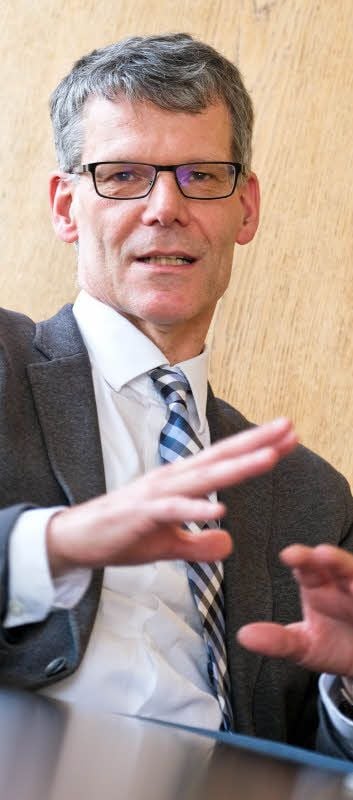 Egbert Geier möchte Ende des Jahres wiedergewählt werden.