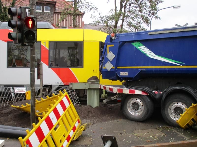 Der Unfallort in Gießen. Foto: Bundespolizeiinspektion Kassel/dpa