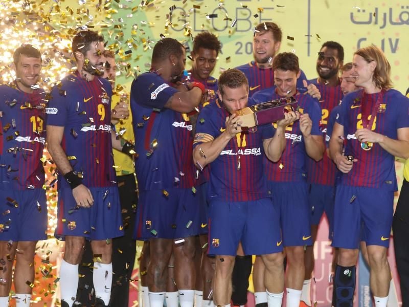 Beeindruckende 146 Siele ohne Niederlage haben die Handballer des FC Barcelona bestritten, bevor es wieder eine Niederlage gab. Foto: Noushad Thekkayil