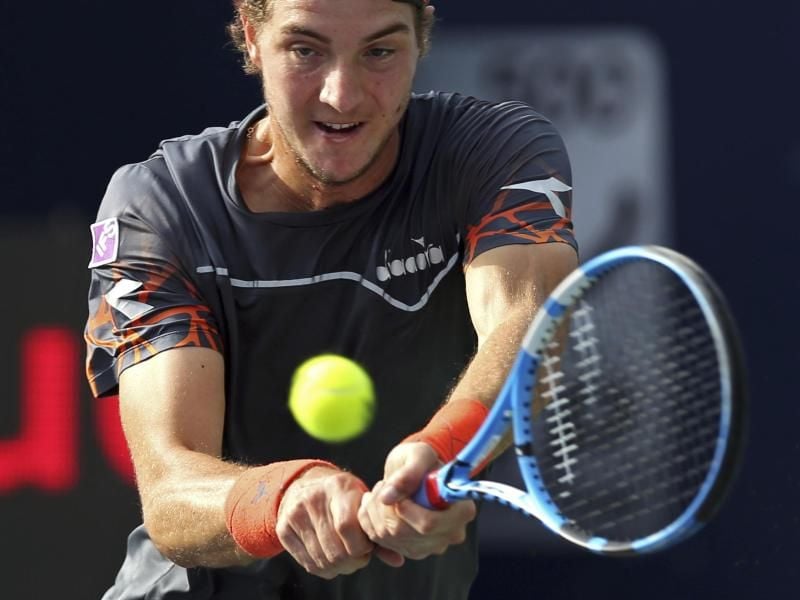 Jan-Lennard Struff verlor in Marokko. Foto: Kamran Jebreili/AP