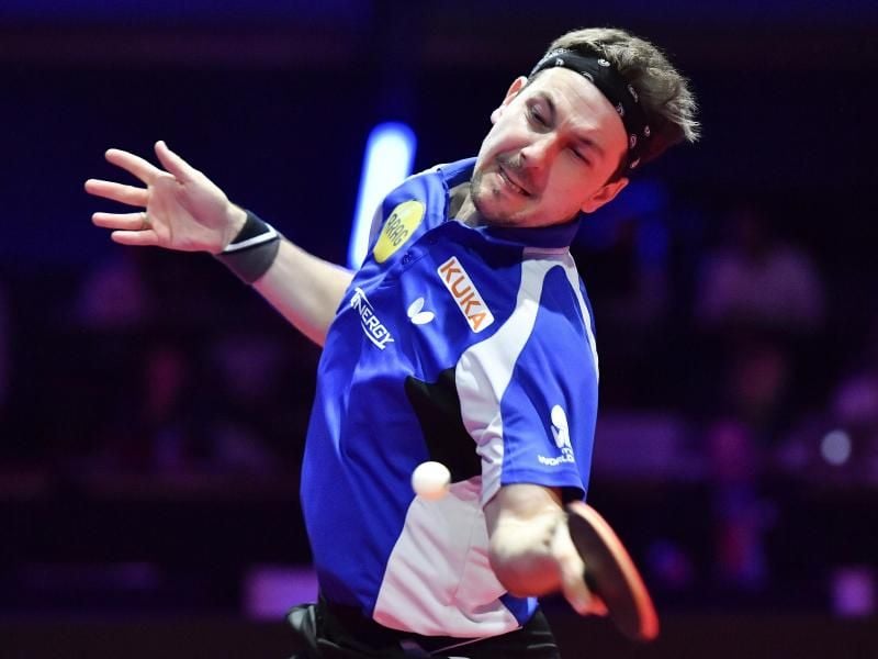 Timo Boll hatte gegen Fan Zhendong das Nachsehen. Foto: Chen Yichen/XinHua