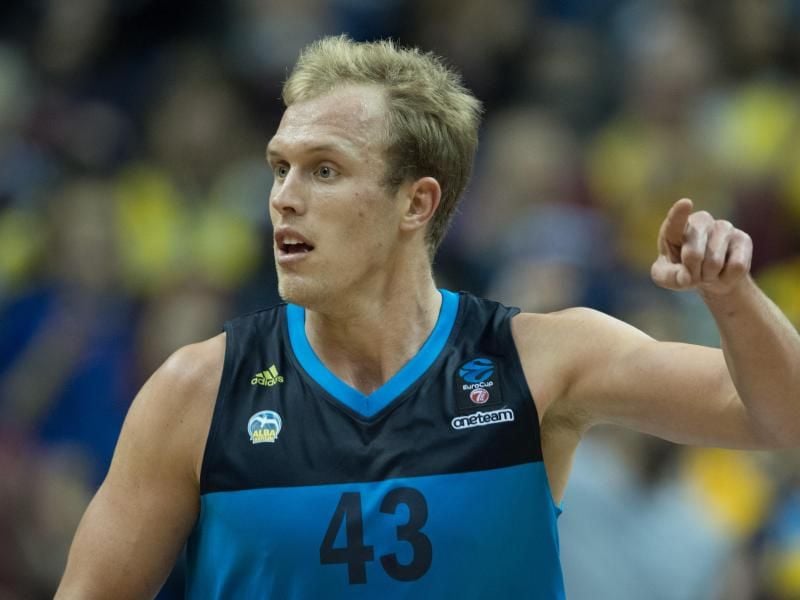 Berlins Luke Sikma war bester Werfer gegen Braunschweig. Foto: Soeren Stache