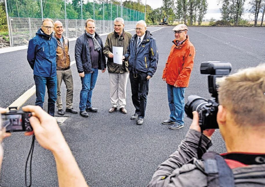 Im Dezember soll die neue Sportanlage in Zörbig eröffnet werden.