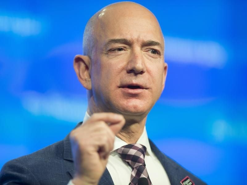 Der Amazon-Gründer und Washington-Post Eigentümer, Jeff Bezoz. Foto: Michael Reynolds/Archiv