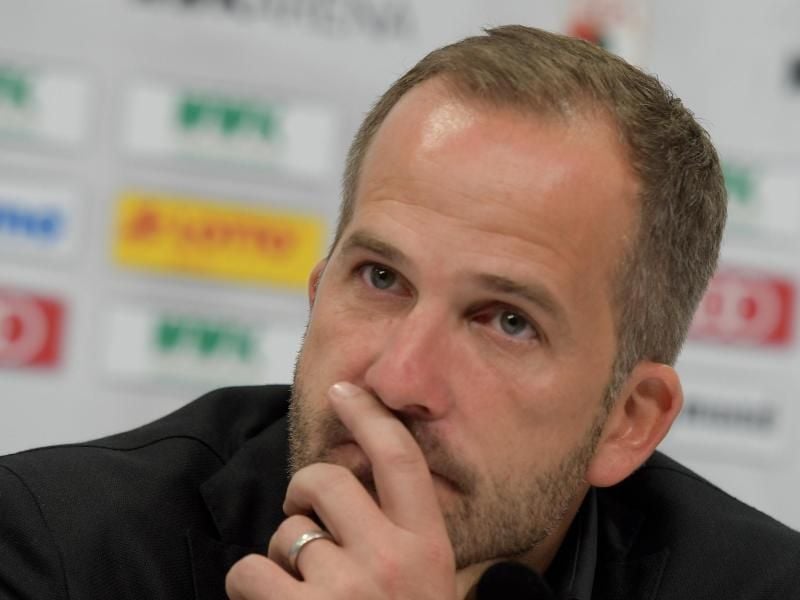 Nicht mehr Trainer beim FC Augsburg: Manuel Baum. Foto: Stefan Puchner