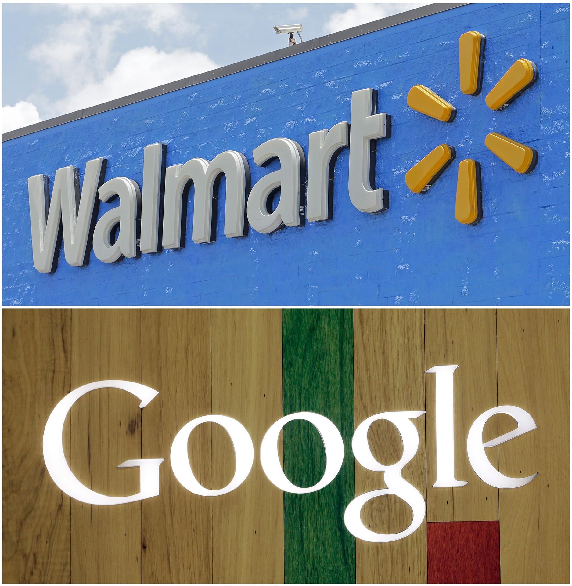 Google und die Einzelhandelskette Walmart gehen eine Partnerschaft ein.